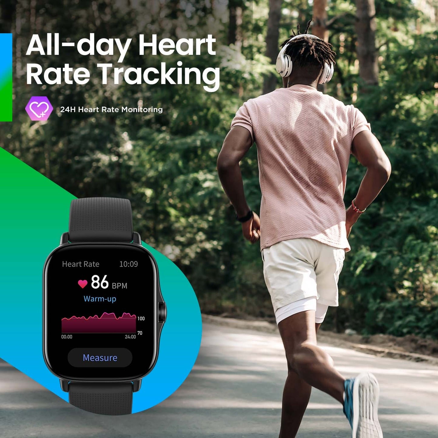 [Nova Versão] Smartwatch Amazfit GTS 2 43mm Rastreamento Completo de Saúde e Fitness Smart Watch com Alexa Integrada