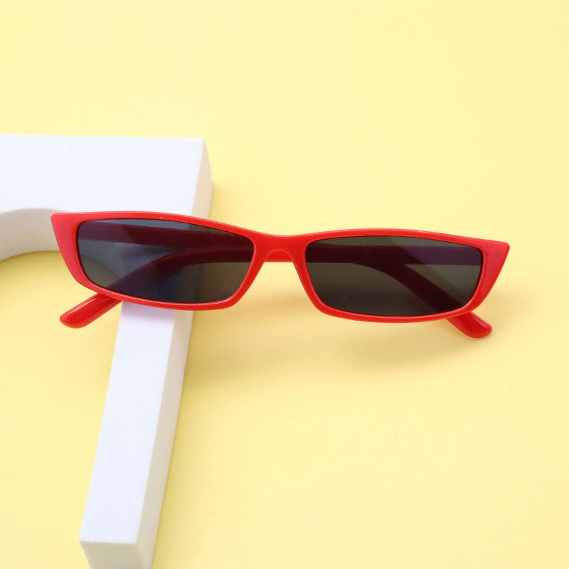 New Vintage Women Small Frame Sunglasses Small Oval Fashion Glasses Women's Summer Outdoor Leisure Sun Glasses UV400 Eyewear