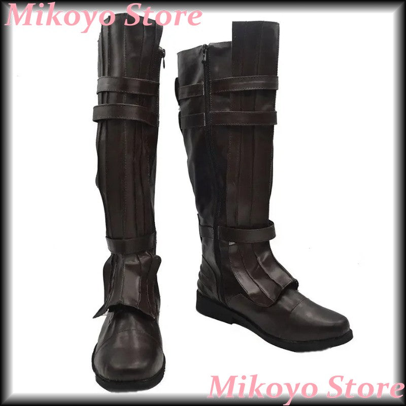 Darth Vader Anakin Skywalker Cosplay Shoes Brown Boots Custom Made