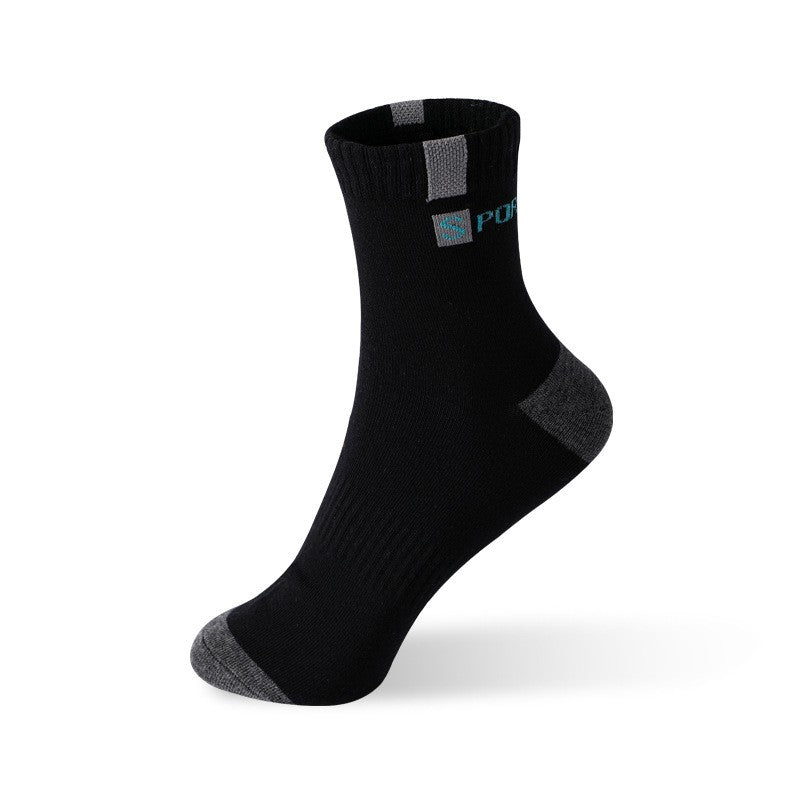 5/10 Pairs Men Bamboo Fiber Autumn Winter Men Socks Breathable Cotton Sports Sock Breathable Deodorant Business Socks Size 37-43