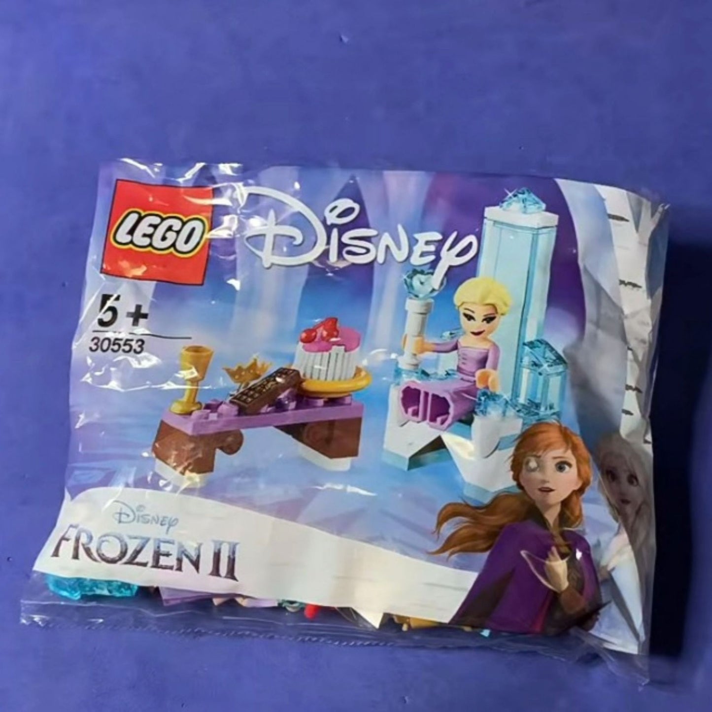 LEGO Disney Frozen II 30553 Mini-Construção O Trono de Inverno da Elsa para Maiores de 5 Anos
