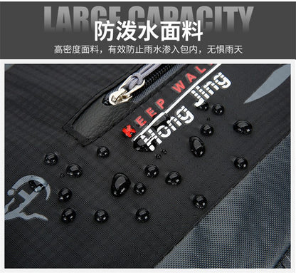 Mochila de Caminhada 40L Leve Viagem Montanhismo Mochila Impermeável Esportiva Escalada Acessórios Masculinos