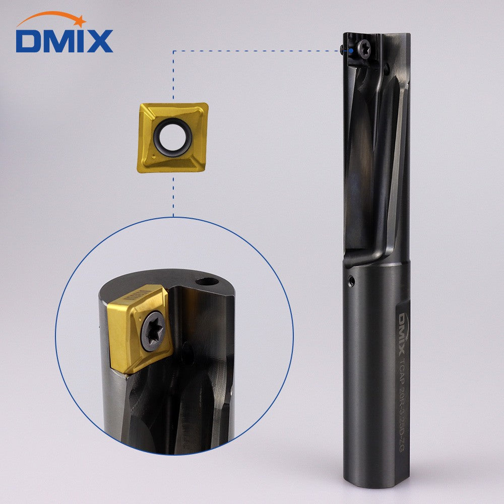 Série DMIX TCAP/SF para inserto de perfuração XCMT/QCMT Perfuração, torneamento, mandrilamento e outras brocas multifuncionais integradas Multiuso
