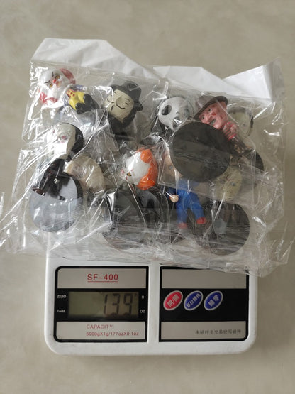 Os 10 Bonecos de Carro Halloween Mais Vendidos da 2ª Geração de O Estranho Mundo de Jack: Jack Esqueleto, Chucky e Corvo