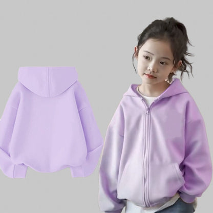 Purple Cool Lomi Children's Cardigan Printed 2D Cardigan for Boys and Girls Aged 2-12, Sweet, Fun, Multi functional, Cute Long s