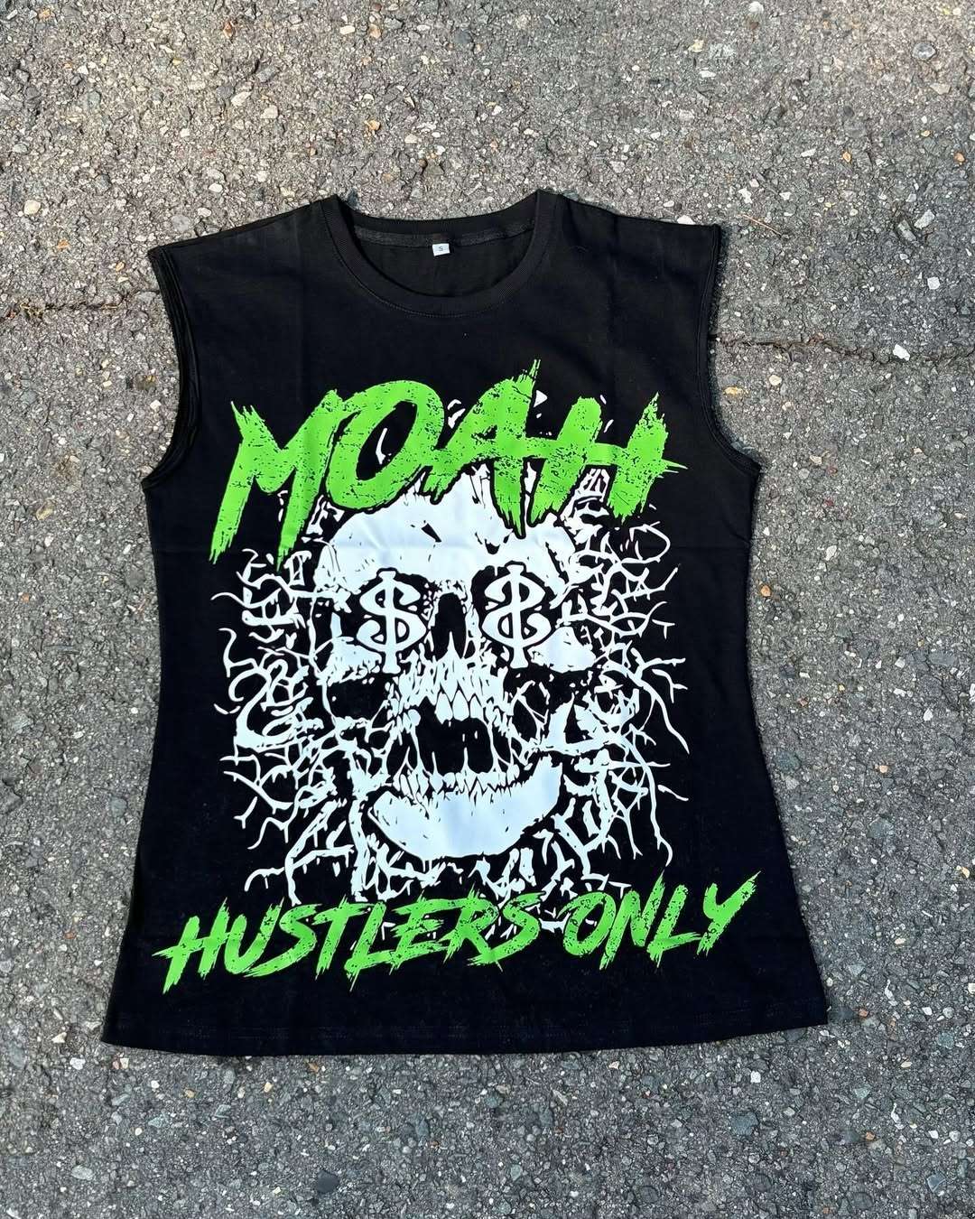 Summer Fashion Men and Women Sleeveless Shirts Harajuku Hip Hop Dragon Pattern Printed T-shirt Gothic American Sports Tank Top