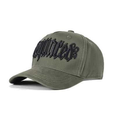 Street Style Men's Hip-Hop Hat Fashion Embroidery Letters Baseball Cap Men Outdoor Sports Brand Cap for Women bones masculinos