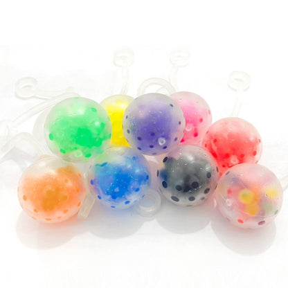6-18Pcs Finger Water Bead Jumping Balls? Birthday Party Carnival Easter School Prizes Treasure Box Pinata Fillers Fun Gift Pack
