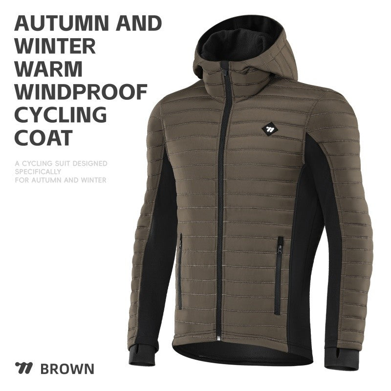 WEST BIKING Cycling Jacket Men Coats Winter Thermal Fleece Windbreaker MTB Bicycle Clothing Motorcycle Bike Jackets 0?-15?