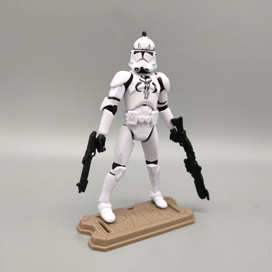 Lote de 3 Bonecos Soltos Star Wars Elite Force 501st 442nd Shadow Utapau Gree Shock Battalion Trooper 3.75" Coleção