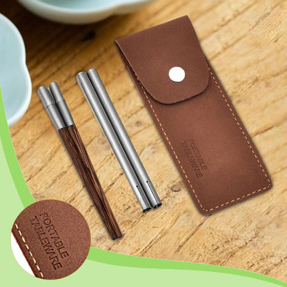 Hashis de Madeira Portáteis, Leves e Versáteis com Bolsa de Armazenamento para Uso Externo
