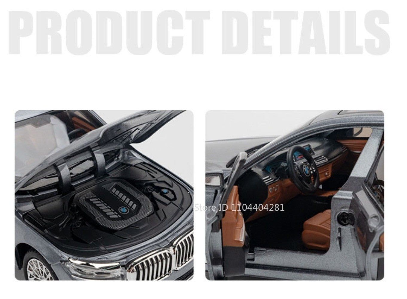 1:24 O 7 760Li Modelo I5 M60 Carro de Liga Fundida Brinquedos 6 Portas Abertas Luz Sonora Puxar para Trás Veículos Miniatura Presentes de Aniversário para Menino