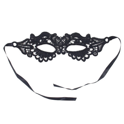 Sexy Women Black Lace Floral Eye Mask Masquerade Prom Face Mask Princess Queen Party Makeup Cosplay Nightclub Lace Mask Props