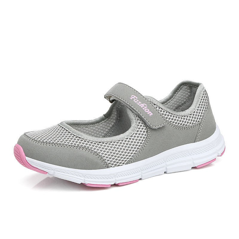 Sapatos Femininos Respiráveis Vulcanizados Brancos Tênis Feminino Moda Malha Respirável Sapatos Casuais de Caminhada Sapatos de Trabalho Feminino