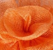 Fascinator de Casamento Sinamay de 4 Camadas de Ótima Qualidade Chapéu para Casamento Elegante Mulheres Moda Acessório de Cabelo Chapeau de Festa e Jantar