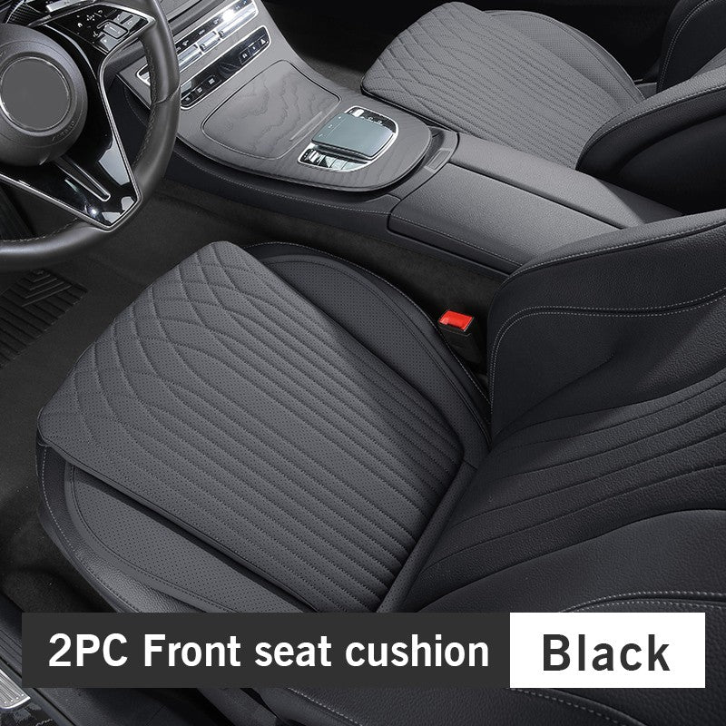 For Tesla Car Cushion Nappa Leather Breathable Non-slip Car Seat High Rebound Pad Seat Cushion Four seasons Universal Auto Seat