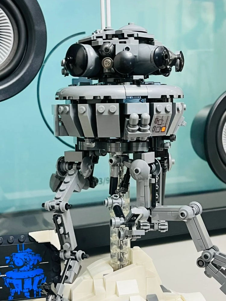 MOC Stock Imperial Probing Droid Modelo 75306 Tijolos Ideia Criativa Robô de Detecção Blocos de Construção Brinquedos Presentes para Meninos