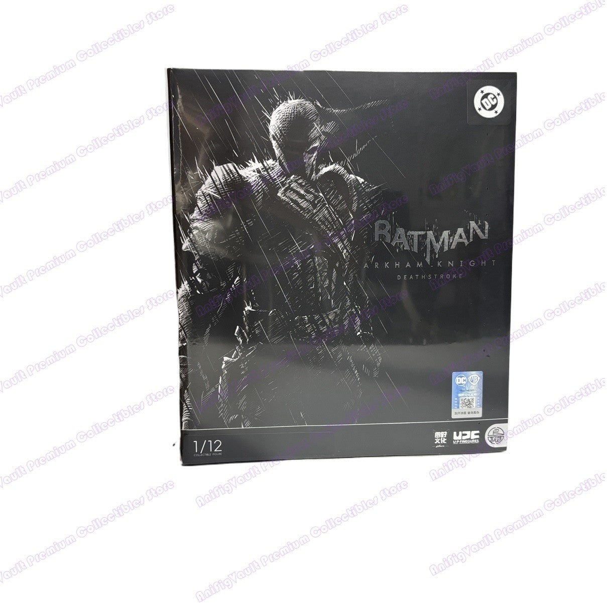 Em estoque Lpzz Dc002 Deathstroke Arkham Knight Batman Boneco de Ação Brinquedo Colecionável de Presente