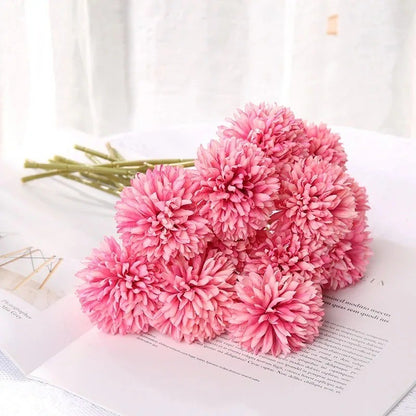 3/5Pcs Dandelion Flower Bouquet Valentine's Day Party Birthday Room Decoration New Year's Gift Supplies Hyacinth Wedding Decor