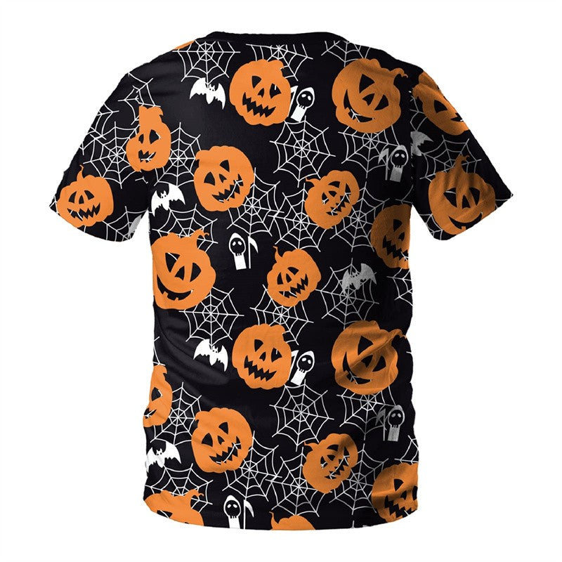 Halloween Skeleton T Shirt For Men Funny 3D Printed Tuxedo T-Shirt Cosplay Costume Suit Tie Tee Shirt Tops Kids Short Sleeves