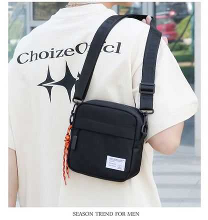 Luxury Brand Casual Mini Crossbody Bag For Phone Bag Men Messenger Bag Male Small Side Shoulder Bag Light Boy Oxford Chest Bag
