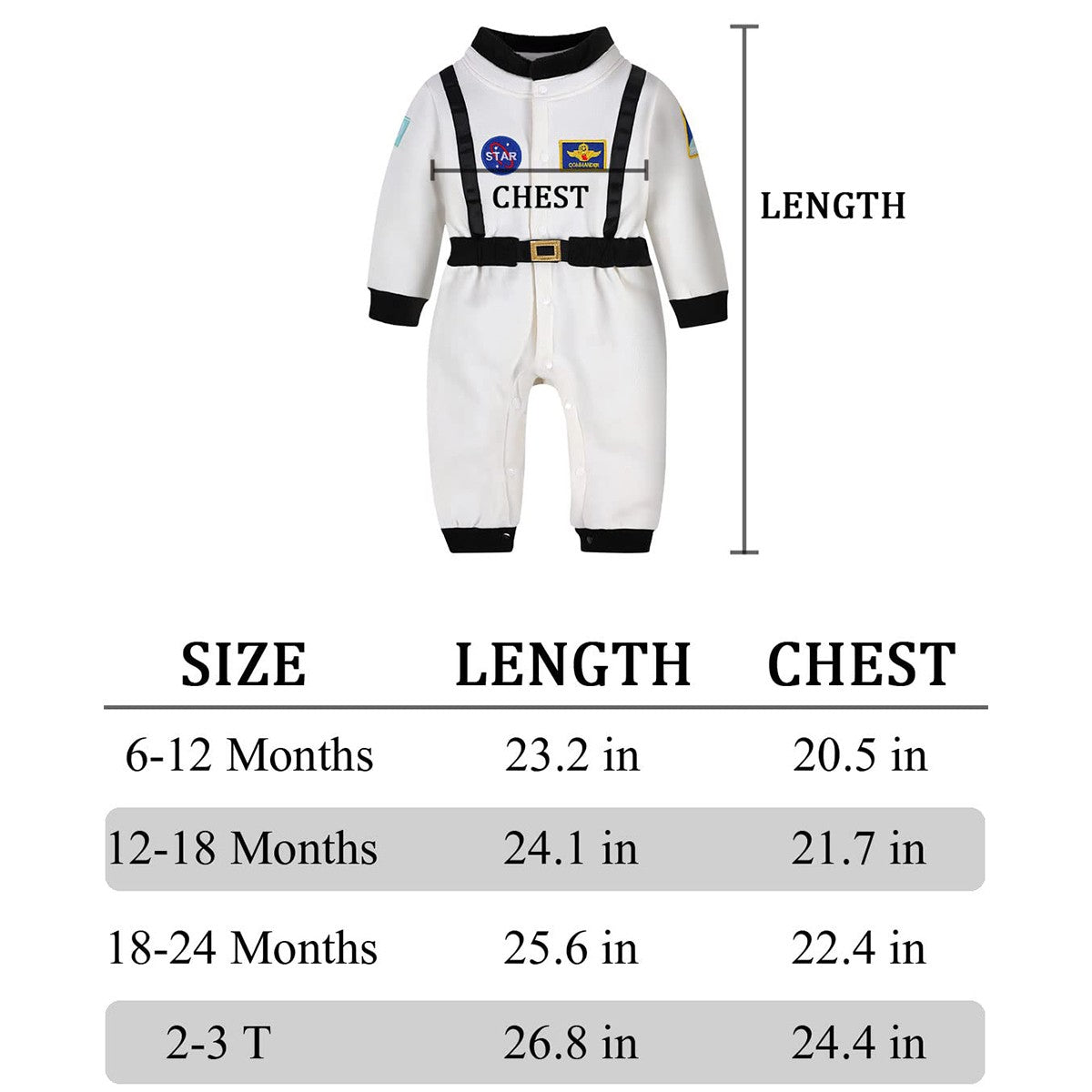 Toddler Astronaut Costume Baby Boys Space Suit Rompers Infant Halloween Birthday Party Cosplay Fancy Dress Jumpsuit