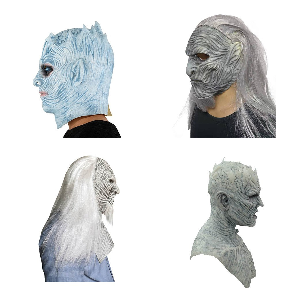 Halloween Mask Night's King Walker Face NIGHT RE Zombie Latex Masks Party Masquerade Cosplay Mascara Scary Adult Maske Deco