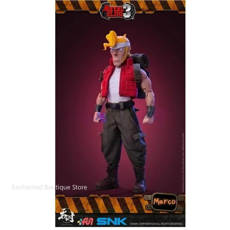 TUNSHI Studio Original SNK Modelo Oficial Metal Slug 3 Marco Tarma Clark Still RALF JONES Soldado Rebelde 1/12 Mecha Brinquedo em estoque
