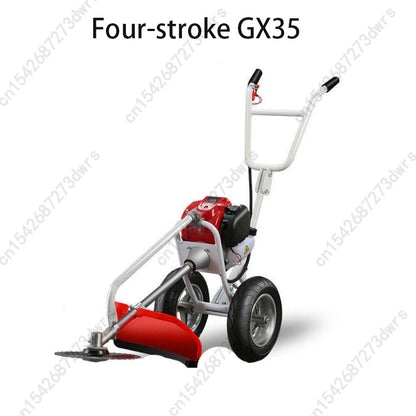 Four-stroke GX35 Quality Multi tool Brush cutter 4 stroke GX35 Engine Petrol strimmer Grass cutter Mini tiller ,Grass tiller