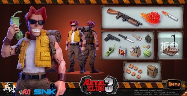 TUNSHI STUDIO Original Metal Slug Series Boneca de Pano de 6 polegadas Leona Clara Ralph Action Figura de Mobilidade Articulada Modelo de Brinquedos Presentes