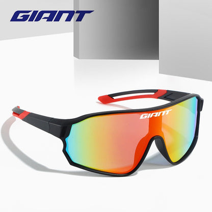Óculos de Ciclismo Top Seller GIANT UV400 Anti-embaciamento Lentes REVO Nitidez HD Certificação CE/ANSI Design Cateye Bicicleta de Montanha/Estrada para homem e mulher