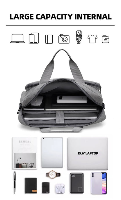 Bolsa para Notebook 15,6 Polegadas Antichoque Estojo para Laptop Maleta para Computador para Viagem de Negócios