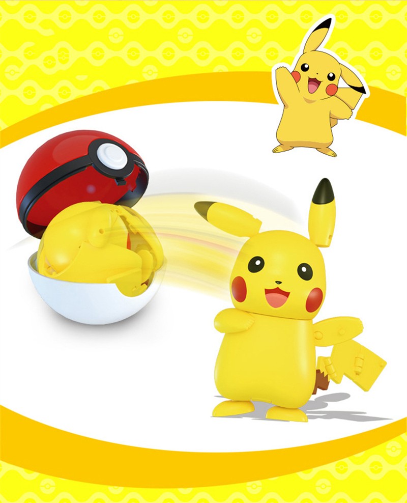 Pokémon Genuíno Pokébola Transformar Charizard Bulbasaur Gengar Dragonite Bonecos de Brinquedo Anime Snorlax Lapras Lucario Modelo de Bonecos