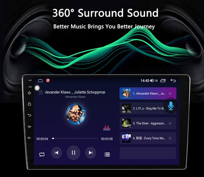 Idoing 9"Car Android Radio Vedio GPS Player For Subaru WRX 2016-2021 GPS Navigation Carplay Auto Head Unit Plug And Play No 2Din