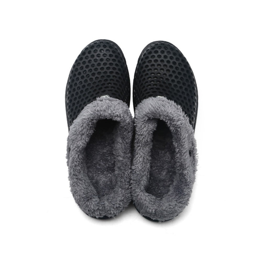 Winter Slippers Men Women Indoor Warm Shoes Non Slip Cotton Pantoffels Casual Clogs Slip on House Floor Slippers for Men