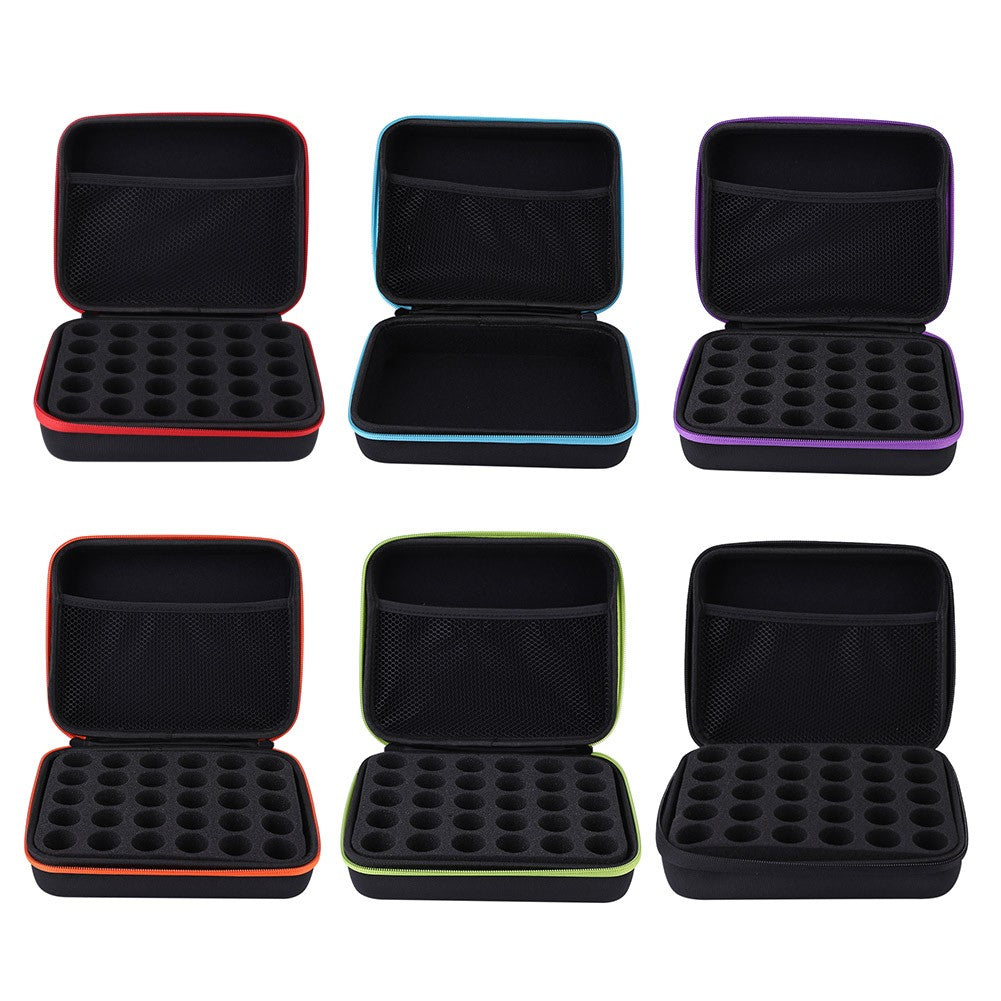 30/60 Bottles 15ML Essential Oil Bags Storage Case Portable Travel Carrying Box(Without Bottle)