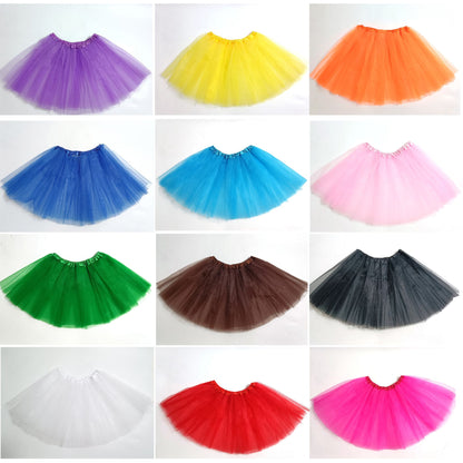 Adult Classic Ballet Tutu Skirt | 100% Polyester Tulle. English - Style Ruffles, Solid & Fluffy – Perfect Ballerina Look