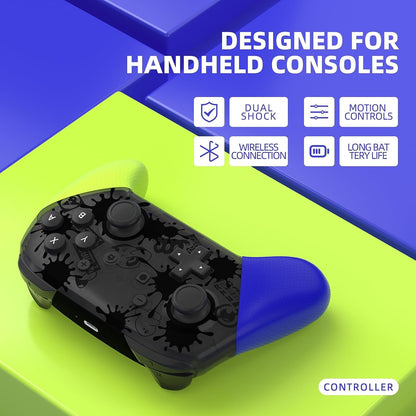 Compatible with for Switch Pro Bluetooth Gaming Controller, for NS Wireless Motion Control, Tears of the Kingdom