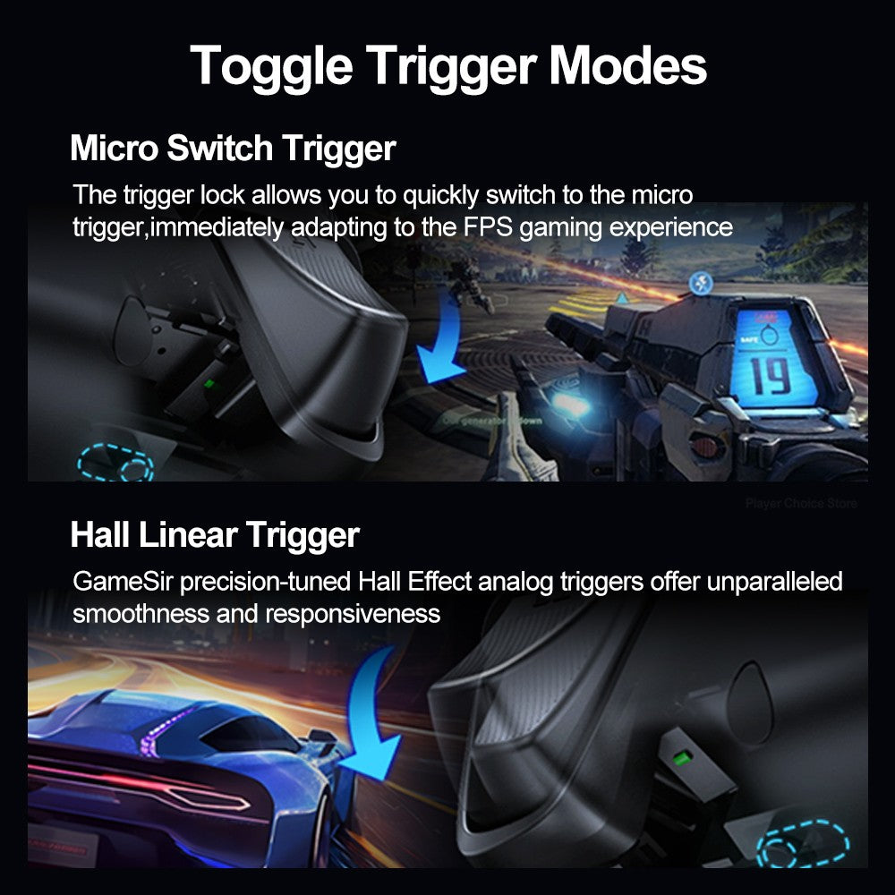 GameSir Tarantula Pro Gamepads PC for Nintendo Switch 2 Switch iOS Android Controller TMR Joystick NFC 9 Mappable Button