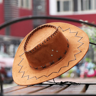 Chapéu Fedora de Feltro Vintage Moda Panamá Jazz Chapéu com Fivela Cinto Aba Larga Chapéu Cowboy Roupa de Rua Diária Suprimentos para Festa de Casamento