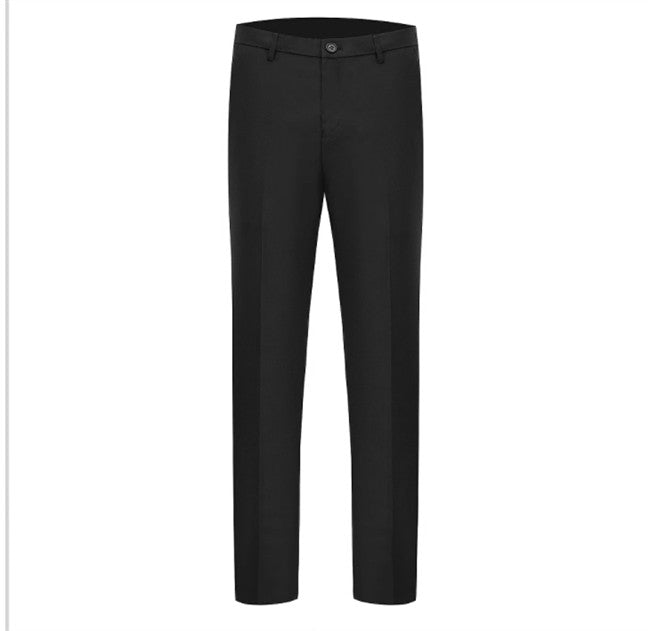 (Jacket+Pants) Men Fashion Simple Wedding Suit Black / Blue / Wine Red 2025 Homme Stand up Collar Business Social Dress 2Piece