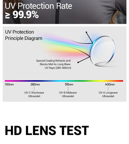 SCVCN Outdoor Photochromic Sunglasses Sports Bike Cycling Glasses Man MTB Climbing Glasses Eyewear Women Driving Bicycle Goggles