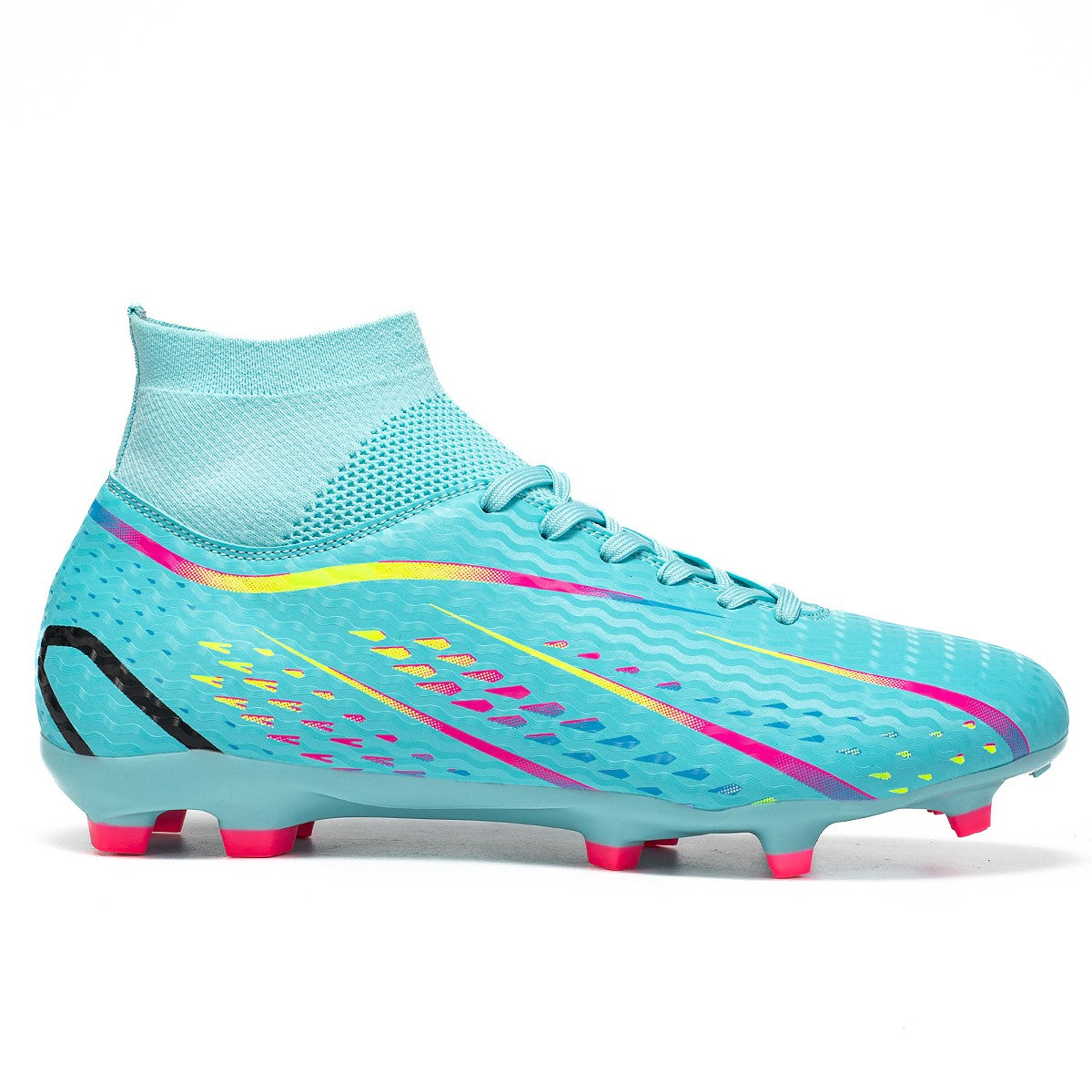 Unisex Soccer Cleats With FG Studs And TF Blades Options For Natural Grass Turf Indoor Superior Traction Anti Slip Grippy Soles