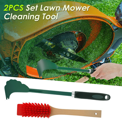 Lawn Mower Cleaning Tools Deck Scraper Garden Lawn Mower Blade Cleaner
