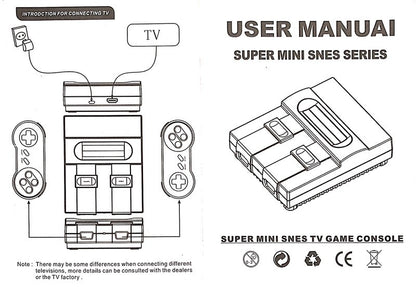 Games Retro Mini TV Video Game Console With 821 Built-in Games For Snes Two Gamepads AV Out