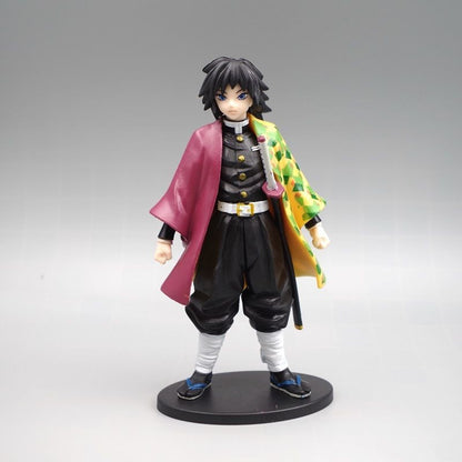 Demon Slayer Blade Nezuko Kamado Tanjiro Agatsuma Zenitsu Tomioka Giyuu Kochou Shinobu Hashibira Inosuke figure model ornament