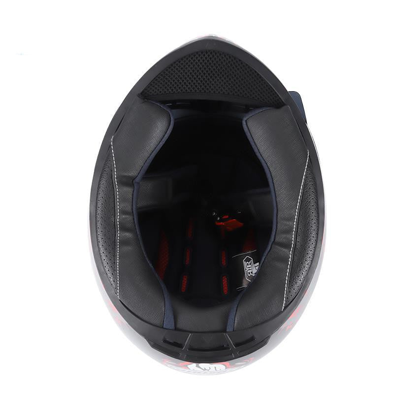 Capacete de Motocicleta Unissex DOT Full Face mecha vento equitação Capacete Motobike Scooter Casco Moto Modular Capacetes Moto