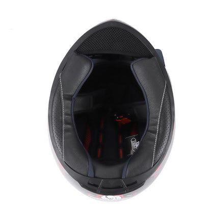 Capacete de Motocicleta Unissex DOT Full Face mecha vento equitação Capacete Motobike Scooter Casco Moto Modular Capacetes Moto