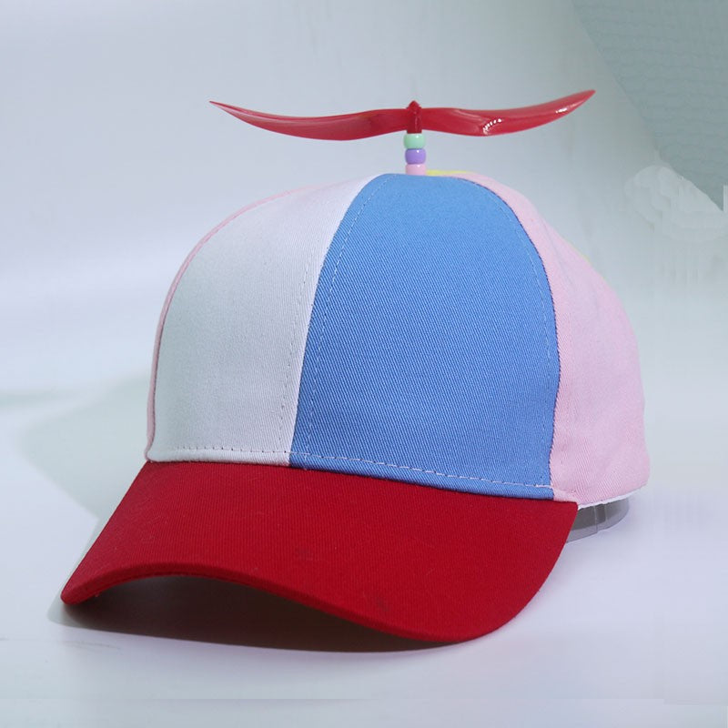 Funny Snapback Hat Helicopter Propeller Adventure Dad Hat Rainbow Bamboo Dragonfly Baseball Cap For Adult Kids Boys Girls
