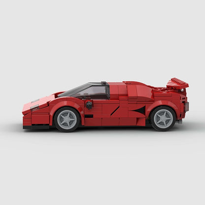 MOC Carro Esportivo de Corrida Veículo Cidade Speed Racer Modelo Técnico Blocos de Construção Tijolos Supercarro F1 Brinquedos Infantis Presentes para Meninos NSX